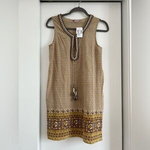 Calypso St. Barth Beaded Silk Dress NWT